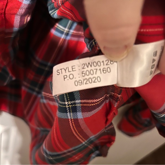 Vineyard Vines Women’s Nantucket Tartan Flannel NWT Holiday 20 Plus Size - Picture 6 of 7